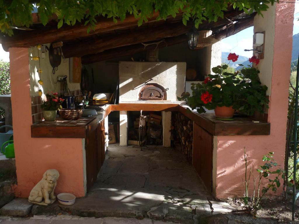 Chambres D'Hotes Le Baou Annot Exteriér fotografie